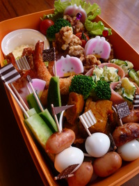 運動会のお弁当　10.10.2010