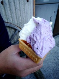 ワインと花とジェラートと。