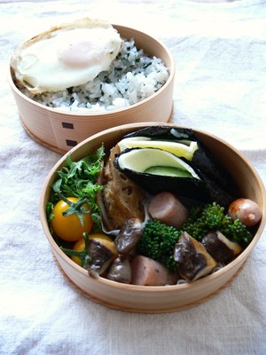 主人のお弁当。