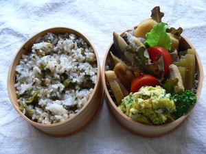 主人のお弁当。