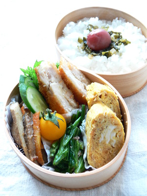 主人のお弁当。