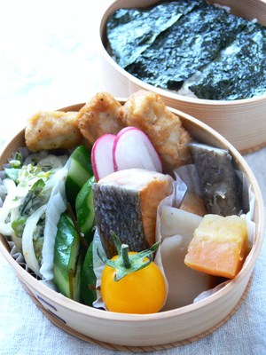 主人のお弁当。