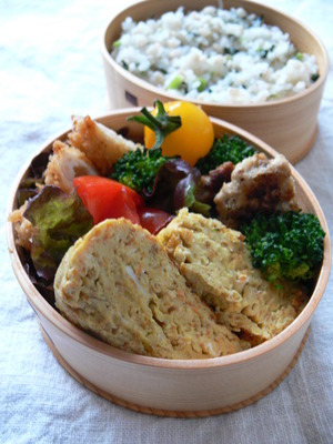 主人のお弁当。