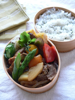 主人のお弁当。