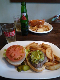 ハンバーガー。