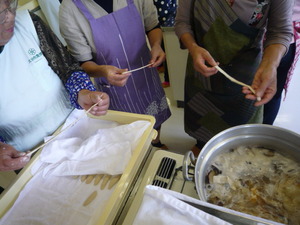 大分郷土料理ならったよ。