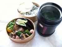 主人のお弁当。