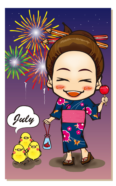 ちくわぶちゃんJuly