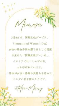 3月8日は、国際女性デー（International Women’s Day）