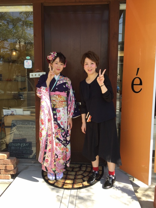 成人式の前撮り♪ 成人式の前撮り♪