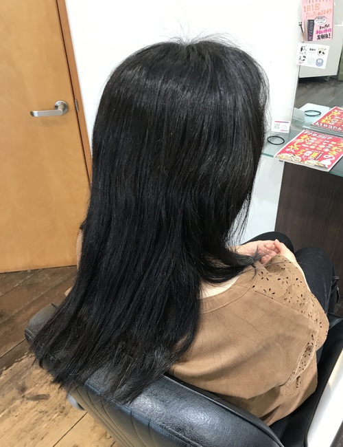 ハンズエミュのブログ 鹿児島市 荒田 美容室 ロングからショートヘアに