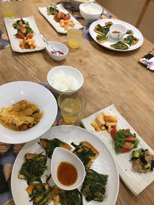 5月の講習料理 5月の講習料理