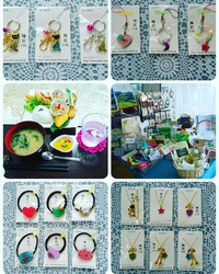 納品と明日はにぎわい通りのオープンマーケットに出店