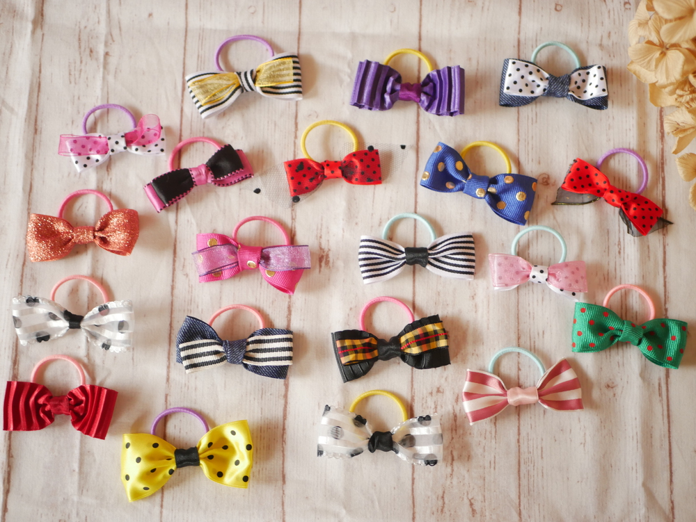 イベント作品②⋆ミニリボンゴム♡ イベント作品②⋆ミニリボンゴム♡