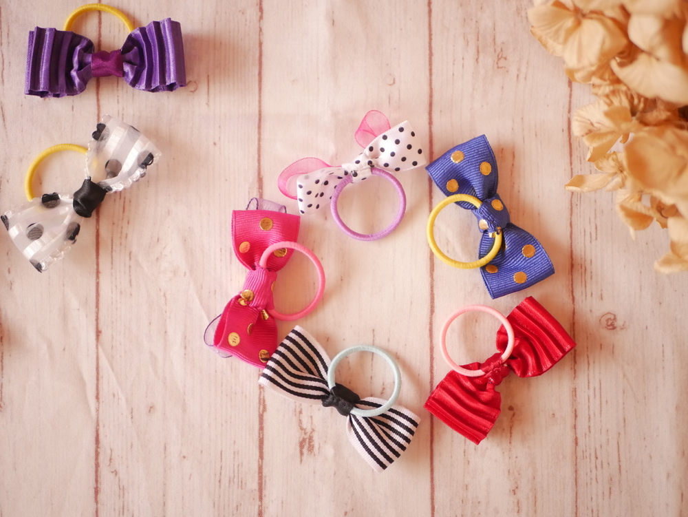 イベント作品②⋆ミニリボンゴム♡ イベント作品②⋆ミニリボンゴム♡