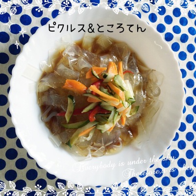 今日の昼ご飯・・・夏メニュー♪ 今日の昼ご飯・・・夏メニュー♪
