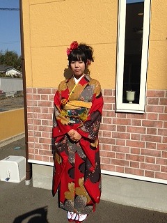 成人式と七草 成人式と七草