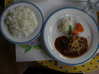 昨日のランチ