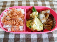アメリカと日本のお弁当