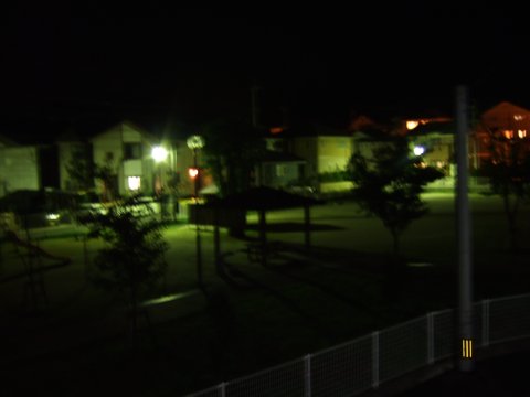 夜の公園