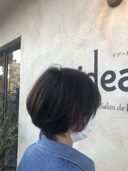 明るい白髪染め