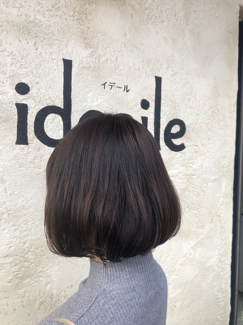 大人のふんわりボブ