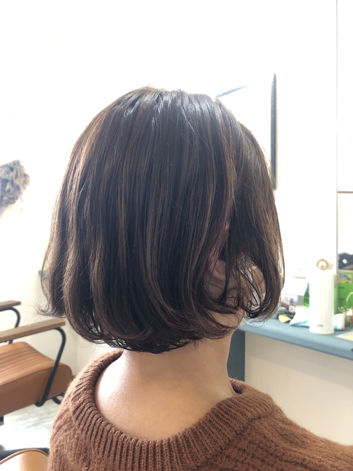 ショートから伸ばし中