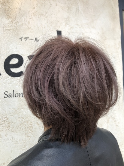 明るい白髪染め？