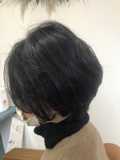 ふんわりパーマ