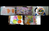 身近なモノでカラーアートセラピー 2020/08/18 16:15:52