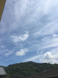 台風一過… 2016/09/05 11:16:40