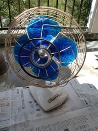 我が家のレトロ扇風機