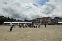 砂まみれの運動会