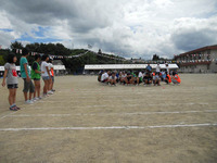 砂まみれの運動会