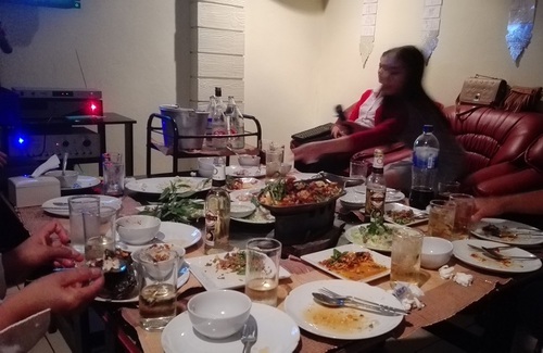 タイカラオケで新年会 タイカラオケで新年会