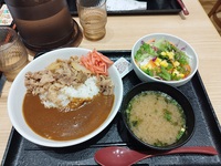 羽田空港で吉野家