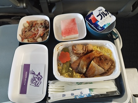 中国国際航空の機内食・羽田から北京間（E）