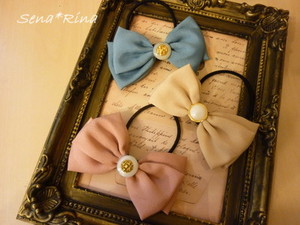 *favori vol.3作品 リボンゴム*