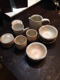 納品状況☆器、革、木工