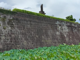 鹿児島城の空襲あと２