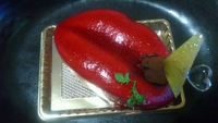 差し入れのケーキ。