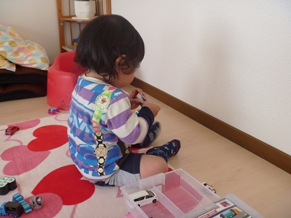 ベビーマッサージレッスンはこんな感じです~背中・おしり中心~