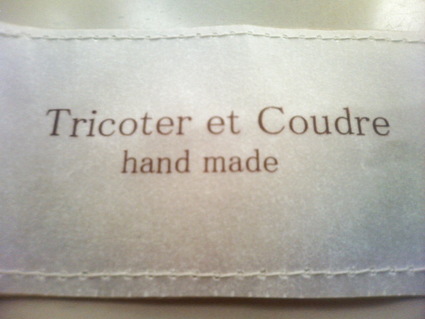 『tricoter et coudre ものつくり展』