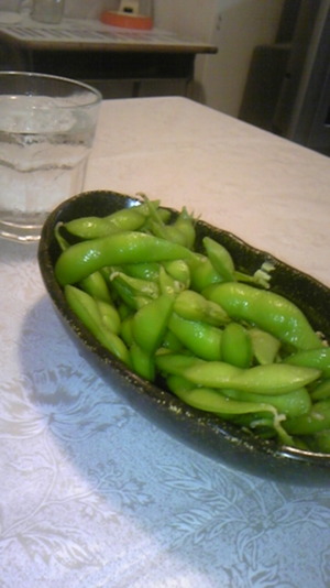 枝豆のわさび和え