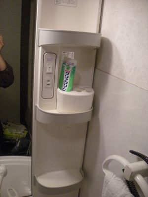 ＢＡ　水アカと抜け毛だらけの洗面台