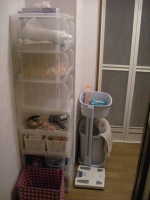 ＢＡ　いらないものの巣窟　脱衣所