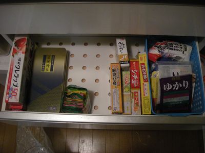 ＢＡ　調理台の引き出し