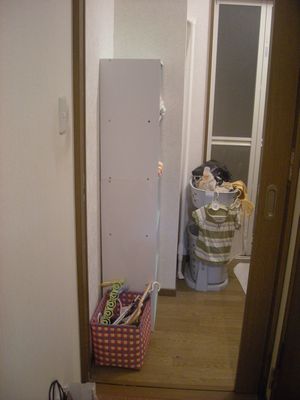 ＢＡ　脱衣所のすっきり化