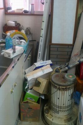 BA 仕事場の流し周り