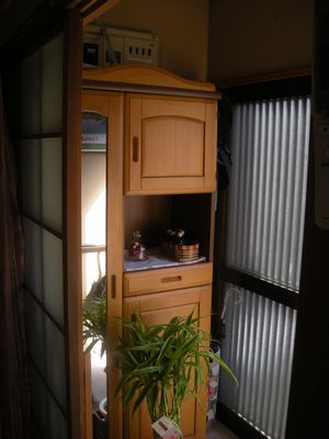 ＢＡ　実家の玄関まわり